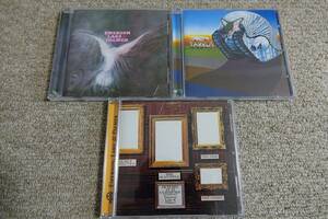 Emerson, Lake & Palmer「Emerson, Lake And Palmer」「Tarkus」「Pictures At An Exhibition」3枚セット 中古品