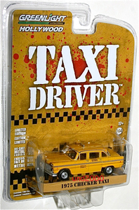 Greenlight タクシードライバー 1/64 1975 Checker Taxi Driver チェッカー タクシー イエローキャブ グリーンライト トラビス