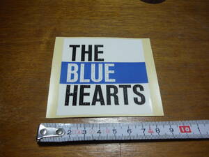  sticker THE BLUE HEARTS The * Blue Hearts .book@hirotoma-si- Vintage that time thing black maniyonz High-Lows 