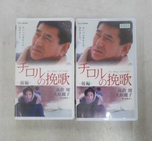 H00018775/【邦画】○VHSビデオx2/「チロルの挽歌 前編・後編セット」