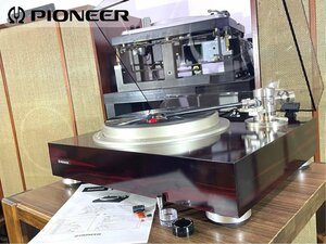 良品 レコードプレーヤー Pioneer PL-70L2 カートリッジ/サブウエイト等付属 当社メンテ/調整済品 Audio Station