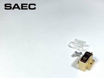 美品 SAEC XC-10 MC型 カートリッジ 針カバー付属 Audio Station_画像1
