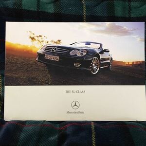  prompt decision * Mercedes Benz SL catalog 2007 year 12 month beautiful goods original 