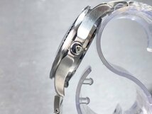 新品 TECHNOS テクノス 腕時計 正規品 アナログ腕時計 クオーツ カレンダー 10気圧防水 ステンレス シンプル シルバー メンズ プレゼント_画像5