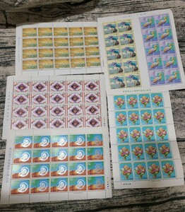 日本切手 古い切手 まとめて 未使用　額面6200円分　記念切手含む☆