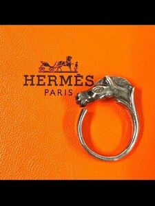 HERMES エルメス ヴィンテージ シルバー ホースリング