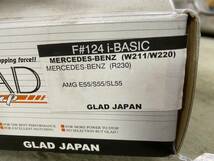 未使用品 M.BENZ（R230）ベンツ W211W220 E55 S55 SL55 AMG ブレーキパッド GLAD F#124 i-BASIC フロント 倉庫保管品_画像4