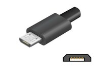 ■マイクロUSB 2.0 充電・送電・転送対応 5V 2.9ｍケーブル 青■_画像2