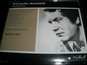 廃盤 クナッパーツブッシュ ワーグナー パルジファル 1959 バイラー メードル グラインドル Wagner Parsifal Knappertsbusch Bayreuth