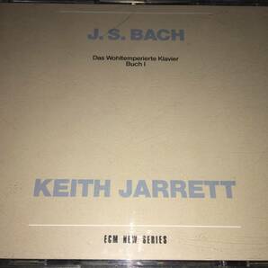西独 キース・ジャレット J.S.バッハ 平均律クラヴィーア曲集 第1巻 BWV.846-869 ECM Bach Well-tempered Clavier Keith Jarrettの画像1