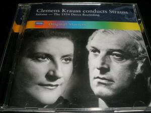 廃盤 クラウス R シュトラウス サロメ クリステル・ゴルツ パツァーク デルモータ ウィーン・フィル デッカ 2CD Strauss Salome C Krauss