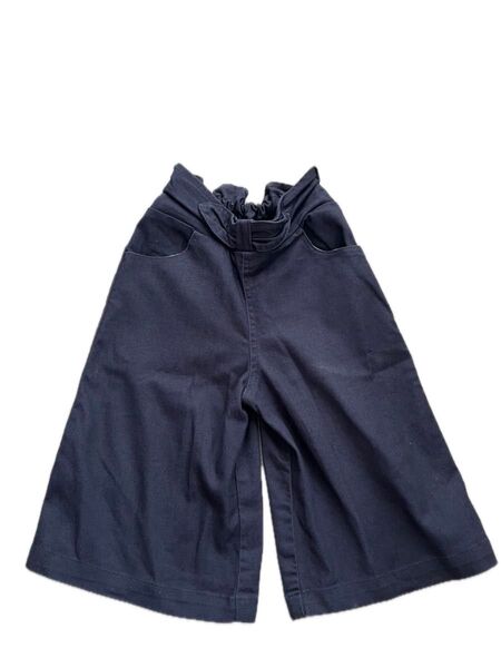 パンツ ガウチョパンツ 110cm ネイビー 美品