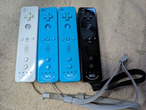 4個 Wii リモコン wiiモーションプラス 中古