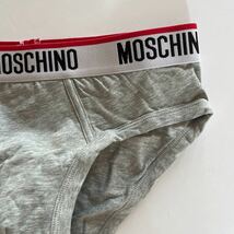 MOSCHINO モスキーノ　メンズビキニ　M(S) メンズブリーフ　白ブリーフ　ホワイト　メンズインナーウエア　男性インナー　男性下着_画像2