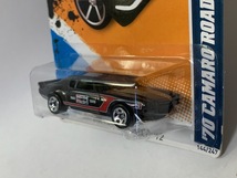 ☆Hot Wheels HW PERFORMANCE ’12【’70 CAMARO ROAD RACE 色違い2台セット】CHEVROLET/Chevy/シボレー/カマロ/サメカマ 1/64（未開封）☆_画像7