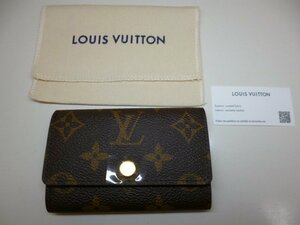 * new goods * 6 ream key case Louis Vuitton monogram myurutikre6 M62630 RFID * free shipping *