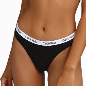 国内正規品◆新品 Calvin Klein Underwear カルバンクライン ショーツ レディース Tバック 3パック マルチ 3枚 XS 定価6,600円 セットの画像2