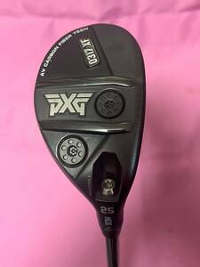 中古品 PXG 0317 XF GEN4 ユーティリティ 25° ATTAS EZ 370-65シャフト（SR）40インチ