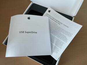 ■Apple USB SuperDrive A1379 空箱 取説のみ■
