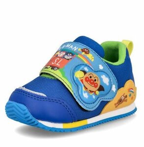  sale 13.5cm moon Star Anpanman AP B40 blue (N) child Kids sneakers baby shoes Magic baby .. commuting to kindergarten 