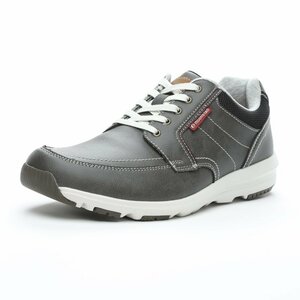 25.0 wide width 4E fastener attaching LIGHT FOAM moon Star supplement -stroke SPLT AMM102 gray anti-bacterial men's sneakers walking shoes 