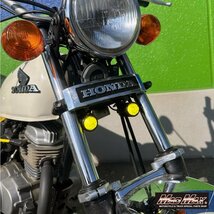 バイク用品 汎用 フォグランプ 12-24V対応 15W 3000LM 発光色切替 ホワイト/イエロー 2個セット/ハンターカブ リトルカブ【送料800円】_画像6