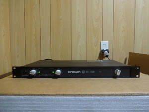 ②ジャンク品扱い。 D45 crown D-45 クラウン パワーアンプ 。