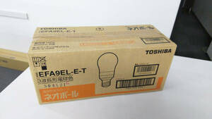 東芝ライテック/TOSHIBA　電球型蛍光灯 EFA9EL-E-T ×10個