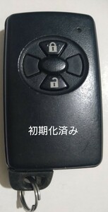 初期化済トヨタ純正スマートキー 2ボタン ヴィッツ ラクティス ベルタ カローラ基盤番号271451-0091 新品電池サービス⑫