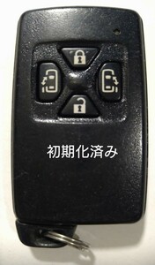 初期化済トヨタ純正スマートキー4ボタン70ノアヴォクシーアルファード基盤番号271451-6230 新品電池サービス⑭