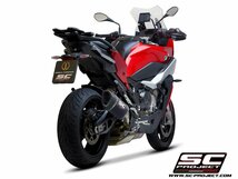 【国内在庫】SC-PROJECT SCプロジェクト SC1-R スリップオンサイレンサー 公道走行可 ユーロ5 BMW S1000 XR '20-23 マフラー ★_画像3