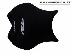 【国内在庫】RACESEATS レースシーツ コンペティション ステップライン + カーボン シートプレート シート一式 ホワイト YZF R6 '17-20 ★