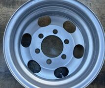 トヨタ ダイナ トヨエース 1.5トン　QK 15×5J 6穴 スチール ホイール 再塗装済み　　(175/75R15 タイヤ用) 6本_画像3