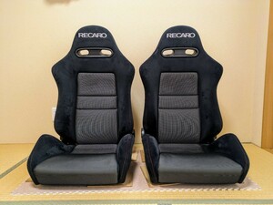 限定 希少 RECARO SR-4 ASM Limited ２脚セット ブラック レカロ セミバケ SR-3 SR-5