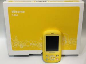 送料無料 新品 ドコモ docomo F-03J イエロー