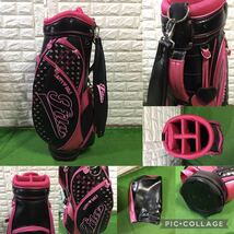 超豪華☆レディース テーラーメイド GLOIRE等 女性用ゴルフクラブセット HAPPY GOLF製 キャディバッグ付_画像10