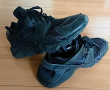 名作ナイキ エア ハラチ27cm オール ブラック黒スニーカー靴シューズUS9NIKE AIR26HUARACHE8BLACK42Marmolada41F.LLI GIACOMETTI_画像9