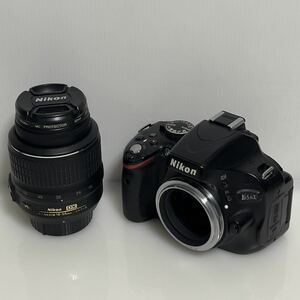 NIKON ニコン D5100 カメラ AF-S DX NIKKOR 18-55mm 1:3.5-5.6G VR 