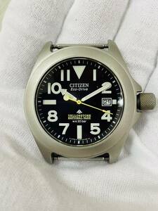 稼働品 CITIZEN Eco Drive シチズンエコドライブ 腕時計 7828-H21963 ソーラー フェイスのみ