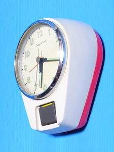 ■即決■ 70's Vintage Tokyo Clock スペースエイジ ミッドセンチュリー ゼンマイ式 掛け時計 置き時計 時計 レトロ ヴィンテージ