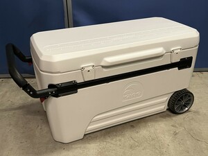 美品！iqloo イグルー 大型クーラーボックス 86.5cmX42cmX50cm キャスター付き アウトドア キャンプ フィッシング