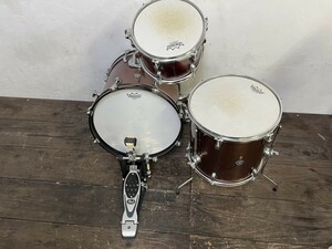 ludwig ラディック breakbeats ブレイクビーツ バスドラム フロアタム タムタム 3点セット ペダル付き