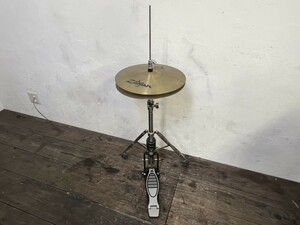 美品！Zildjian ジルジャン ハイハットシンバル NEW BEAT HI HAT 14インチ 36cm ニュービート スタンド付き