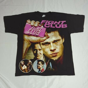 ファイトクラブ Fight Club Tシャツ TEE 海外限定 映画 ムービー ブラット・ピット HIPHOP rap ストリート スケーター ヒップホップ XL