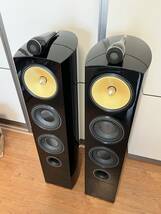 B&W 804 Diamond PB 2台ペア （Bowers&Wilkins / 800シリーズDIAMOND / Piano Black）B＆W社のフラッグシップスピーカー ☆緊急値下！☆！_画像1