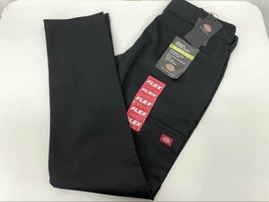 Dickies ディッキーズ ブラックパンツ 黒 スキニー ワークパンツ 32×32 