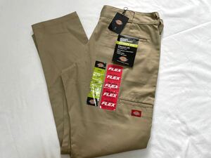 Dickies ディッキーズ ブラックパンツ カーキ スキニー ワークパンツ 32×30