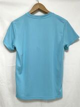 未使用■PUMA プーマ キッズ 半袖シャツ 160 水色 ブルー系 カラフルロゴ Tシャツ スポーツウェア_画像3