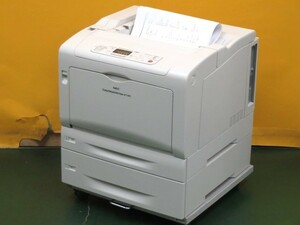 [A18856] NEC Color MultiWriter 9110C ★使用少6045枚 ★2段給紙 ご希望の方に平台車 A3 カラーレーザープリンター ( PR-L9110C )