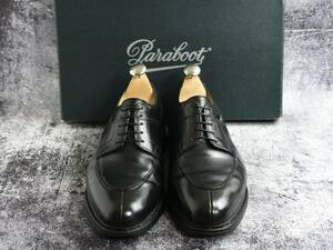 Paraboot　パラブーツ　アヴィニョン　サイズ6.5 (25.0cm相当)　ブラック　194ラスト　Uチップ　ノルヴェイジャン製法